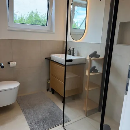 New Near Frankfurt With Parking Space, Terrace And Self-check In Appartement Langen (Hessen)